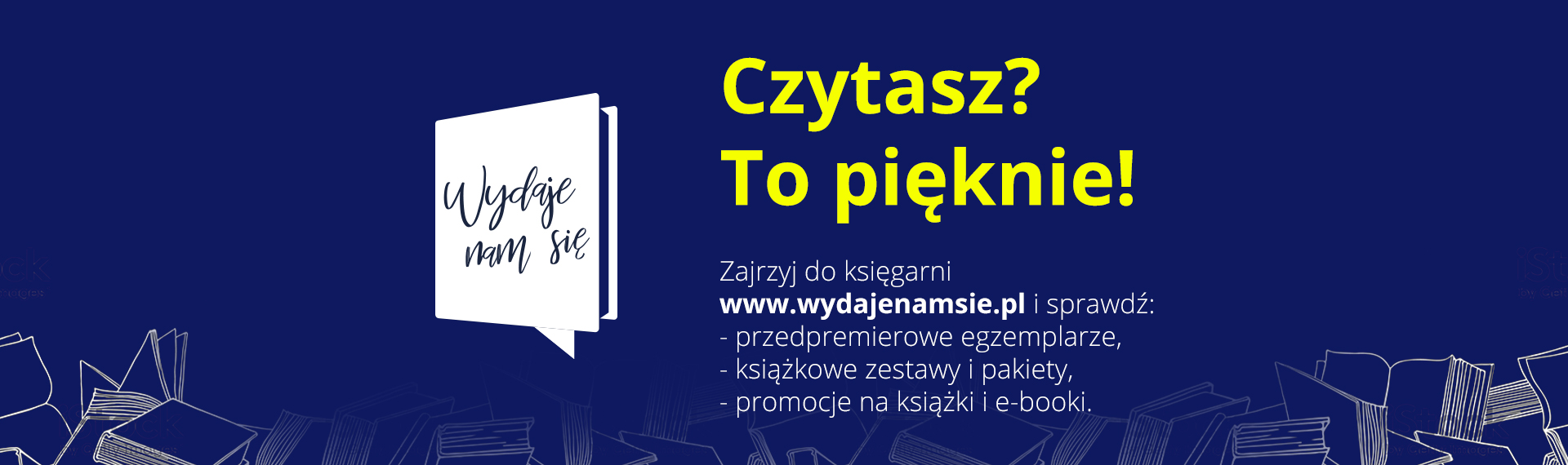 Reklama księgarni Wydaje nam się