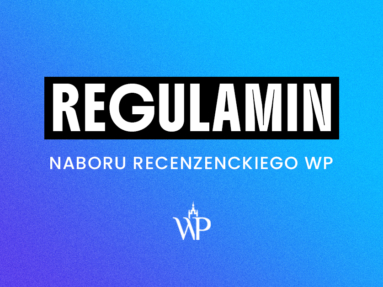 Regulamin naboru recenzenckiego WP