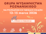 Wydawnictwo Poznańskie na Poznańskich Targach Książki 2026